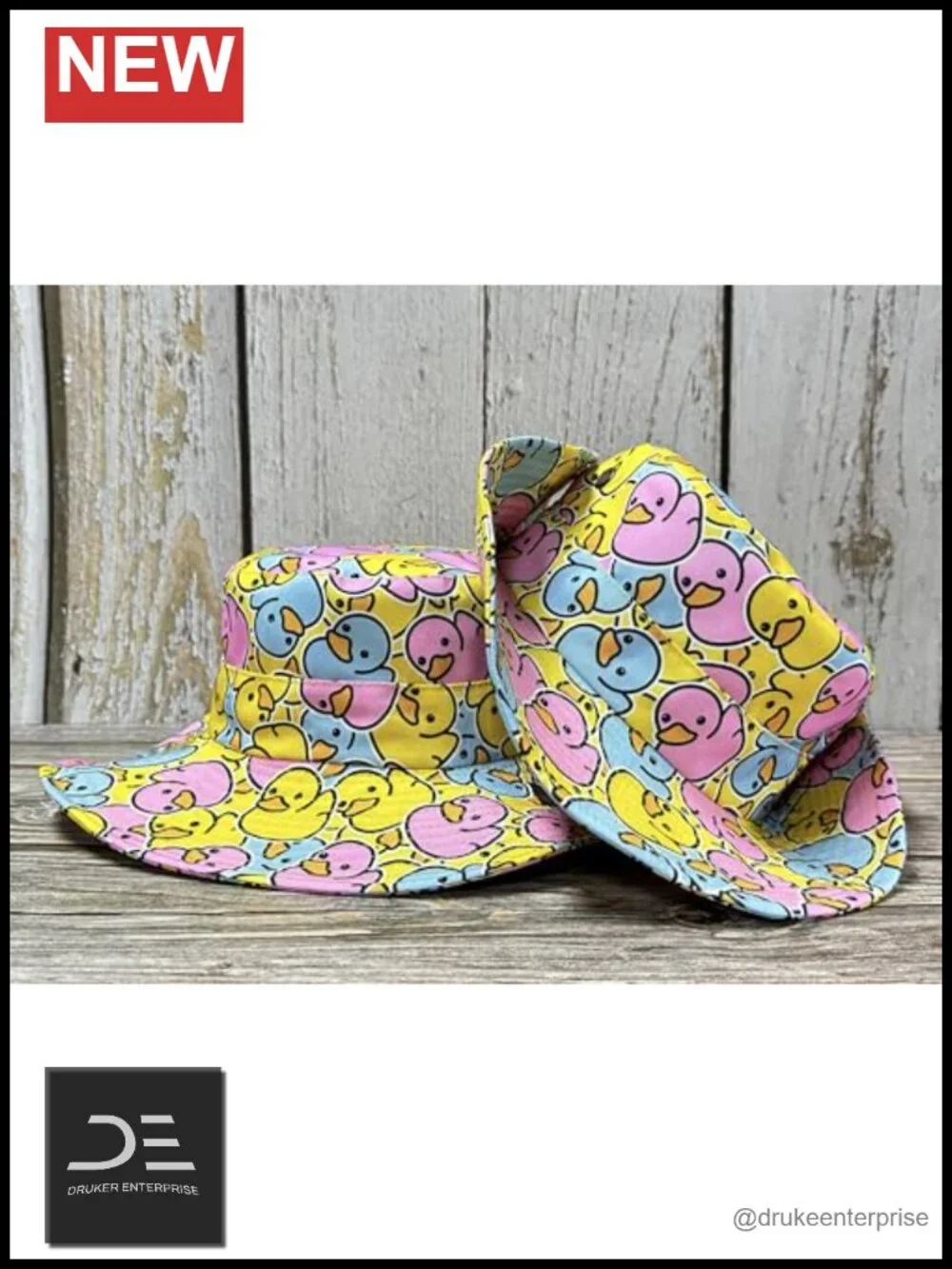 Reversible Cotton Bucket Hat with Chin Strap for Sun Protection